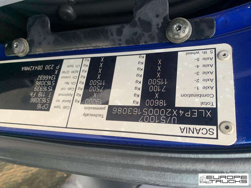 SCANIA P230 Belgium truck - 19 tonnes - Opticruise - Euro 4 bakwagen - Photo 10